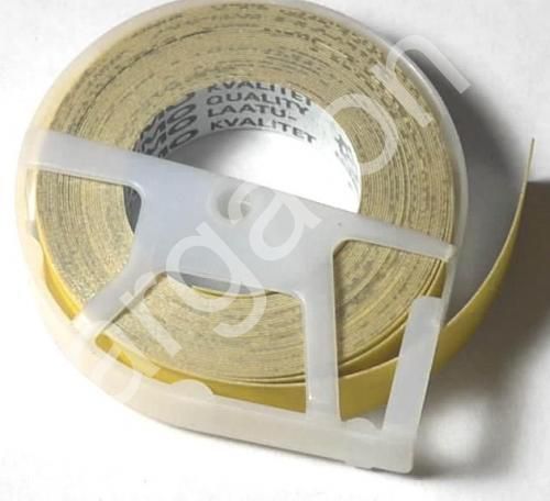 DYMO embossing Tape 5306-07 Matte Yellow 1/2&#034; x 12 Ft NEW Label Labeling