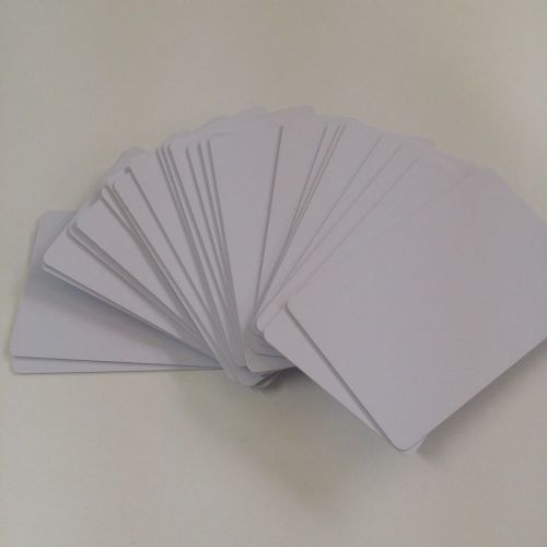 50pcs RFID 13.56mhz Contactless IC Card Coated with Inkjet PVC ID Card for Epson