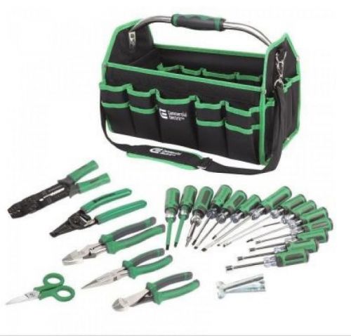 NEW 22-Piece Electrician&#039;s Tool Set Commercial With Heavy Duty Bag