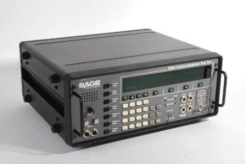 Sage 930A Communications Test Set w/ Aux Port