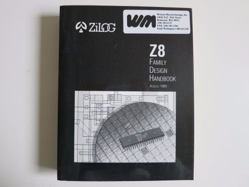 1989 Zilog Z8 Family Design Handbook, Microcomputers