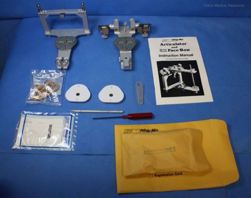 Whip Mix Model 9800 Dental Articulator Spare Mounting Plates Wrench New