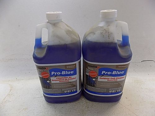 Two 1 gallon diversitech pro-blue heavy duty outdoor ac coil cleaner for sale