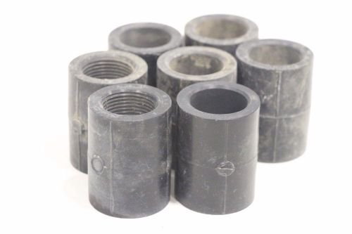 Lot 7 nibco chemtrol 1&#034; slip socket to threaded sch schedule 80 coupling coupler for sale