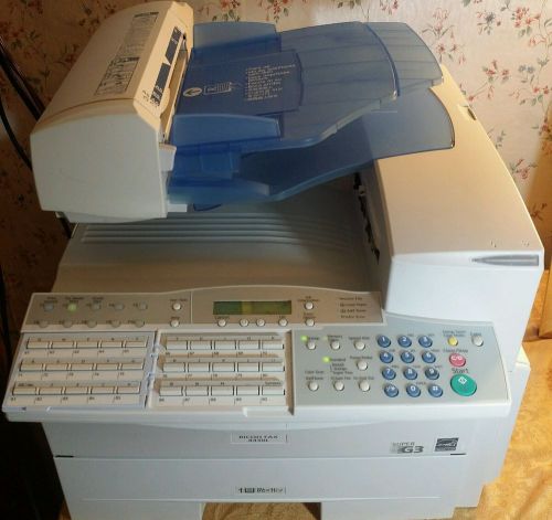 Ricoh Fax 4430L Laser Fax Copier Print Super G3 Used 1160 Black toner refill