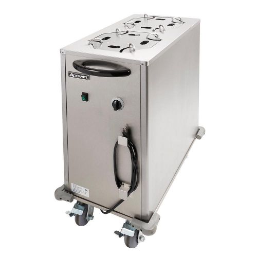 Admiral Craft LR-2 Heated Plate Lowerator mobile enclosed cabinet