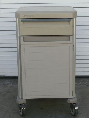 Metro starsys 1-drawer 1-cabinet medical supply crash cart for sale