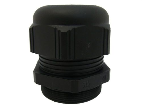 SKINTOP Strain Relief Cable Glands PG42 Black S2142