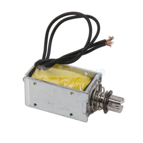 12V DC 7N Push-Pull Type Open Frame Solenoid Electromagnet Electric Lifting