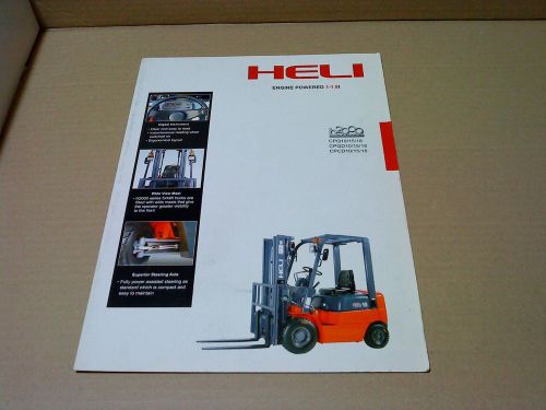 HELI Forklift Sales Brochure