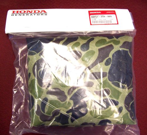 New Honda Generator Cover EU3000is Camouflage 08P57-ZS9-00G