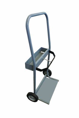Thoroughbred Gray Steel Cylinder Cart Size 4 &amp; 5 - CRT4