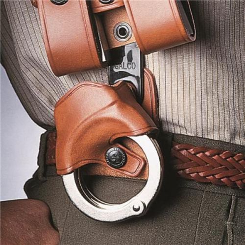 Left standard handcuffs galco cuff case for shoulder holster system - sc73 for sale