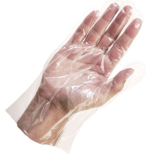 NEW 100 Pcs Disposable Plastic Gloves For Home / Restaurant / Cleaning / Washing