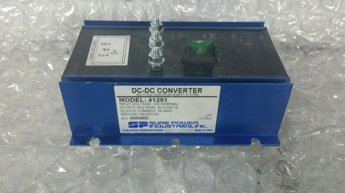 New Sure Power Industries Model 41201 12 to 26V DC-DC Converter, 5A Output Max