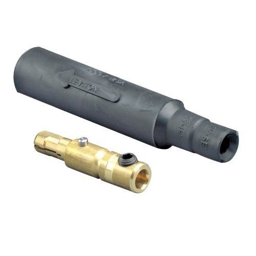Leviton 15D21-E 15 Series Taper Nose, Male Plug, Contact &amp; Insulator, Cam-Type,