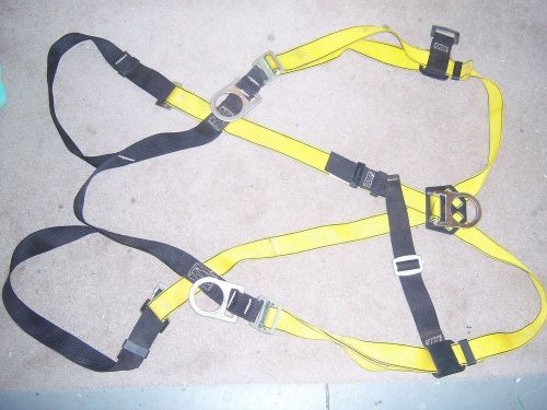 Heavy duty harness capacity 400 lbs free fall limit 6 ft???? for sale
