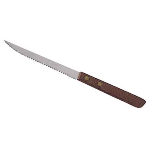Admiral craft nsk-8lh steak knife 4-1/4&#034; serrated blade economy for sale