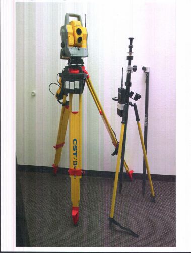 Trimble dr200+5600 series total station robotic surveyor. including accessories! for sale