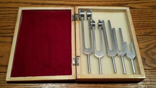 Tuning Fork Set of 5 Medical / Surgical Diagnostic Instrument&#039;s