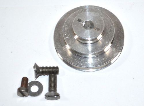 NOS UNIMAT Austria Unimat SL / DB Lathe MOTOR PULLEY with screws Item #WR714bE7