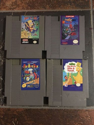 Lot Of 4 NES Games