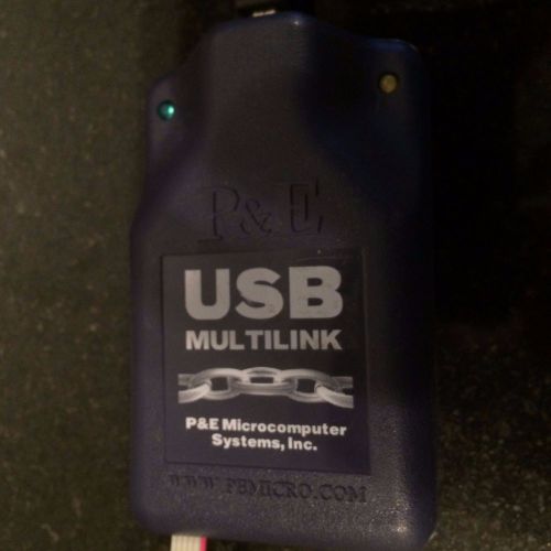 Freescale Emulator programmer P&amp;E USB BDM Multilink Cable Multilink USB-ML-12
