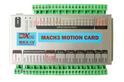 Mach3 USB 3 Axis CNC Motion Control Card Breakout Board 2MHz MK3-IV