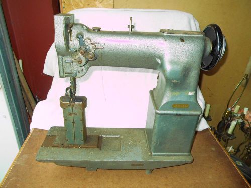 Industrial Sewing Machine Model Seiko PW6-220 walking foot, Post- Leather
