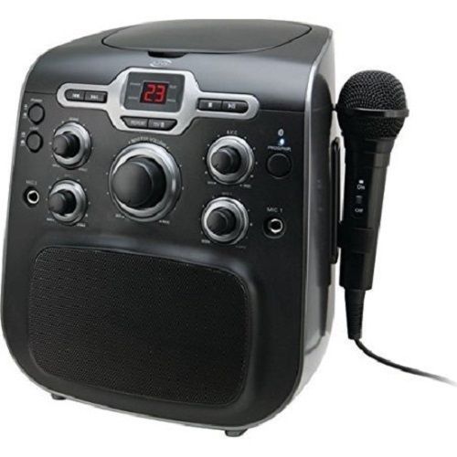 iLive CD+G Karaoke with Bluetooth(R) IJB384B (Y10807)