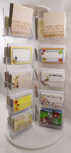 Florist Enclosure Card Display 30 slots with Cards