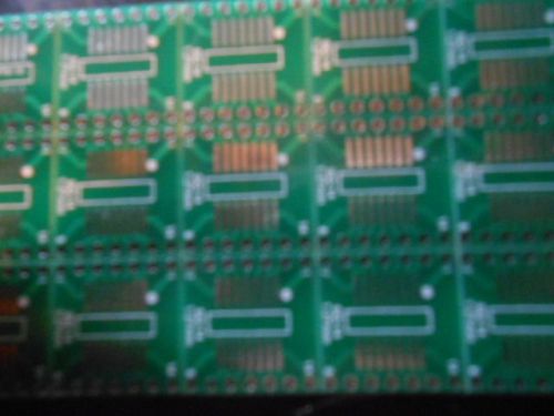 TSSOP-14/SO-14 to DIP14 PCB Adapter Board (Double sided)