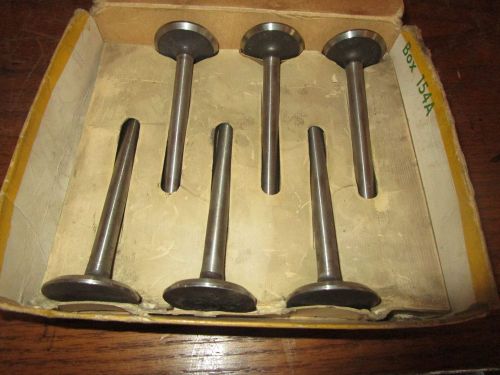 Oliver tractor 88,S88,880 gas  BRAND NEW (6) intake valves N.O.S.