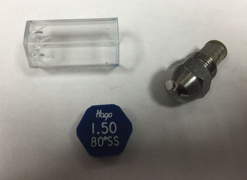 HAGO 1.50 GPH 80° SS SEMI SOLID NOZZLE (15080SS, 22700, 030G2315)