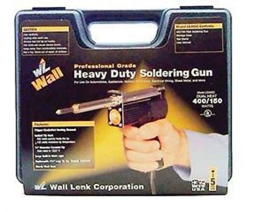 Wall Lenk LG400C 400/150 Watt Heavy Duty Soldering Gun with Case