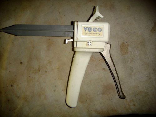 Used no. 1 dispensing gun for impression material -- voco mixpac for sale