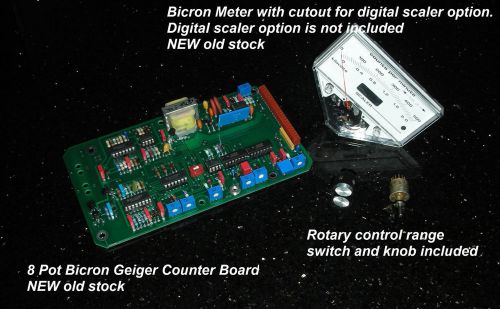 High Quality COMMERCIAL Grade Bicron board, meter and switch #8 POT BOARD KIT