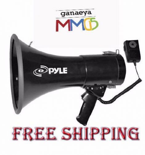 PYLE-PRO PMP53IN 50 Watts Professional Piezo Dynamic Megaphone with 3.5mm Aux-In