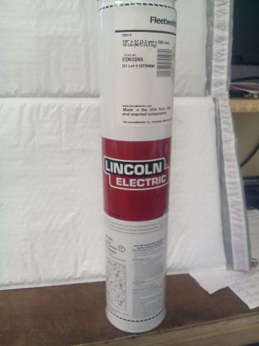 Lincoln Fleetweld 5P+ Cellulose 6010 1/8&#034; Covered Electrode 10 lbs. ED032565