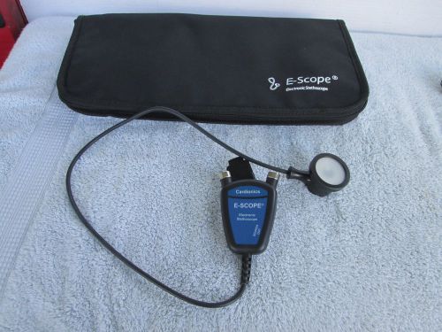 Cardionics E-Scope, Electronic Stethoscope, used ,Model:718-7710