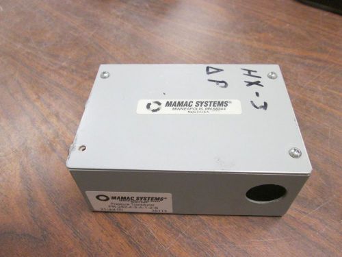 Mamar Pressure Transducer PR-282-4-3-A-1-2-B Used