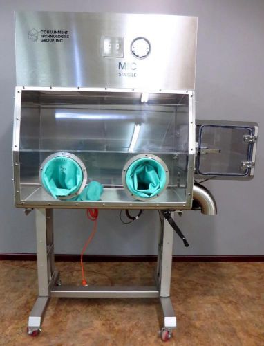 Containment Technologies MIC Single Isolation Chamber Glove Box Aseptic nuaire