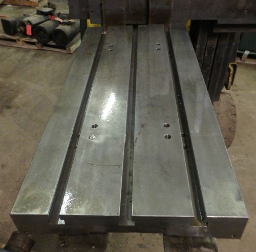 35.375&#034; x 16.125&#034; x 3.75 steel weld t-slotted table cast iron layout plate weld for sale