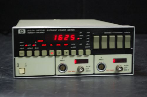 HP Agilent 8152A Optical Average Power Meter