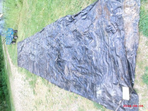 Steiner Welding Curtain Dark 6&#039; X 26&#039; Long With Grommets &amp; Hooks Used
