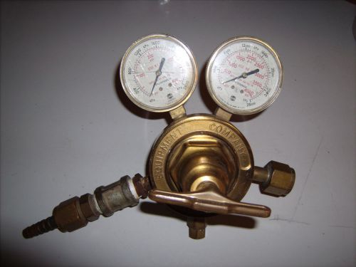 Victor vts-450e brass oxygen regulator 3000 psig to 0-125 psi for sale