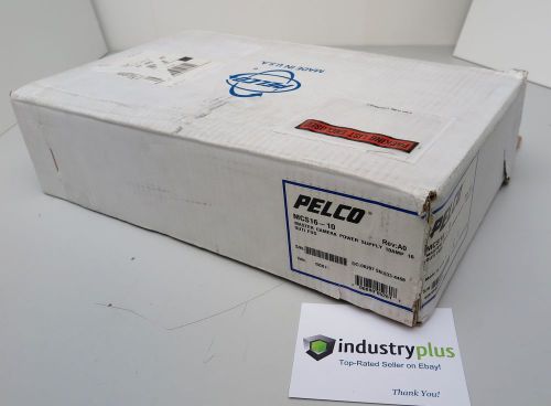 Pelco MCS16-10 Master Camera Power Supply 10AMP 16 OUT/FUS MCS1610 Free Shipping