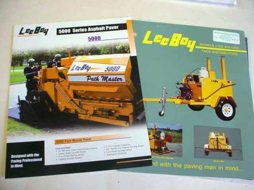 Leeboy 5000 Series Asphalt Paver Brochure