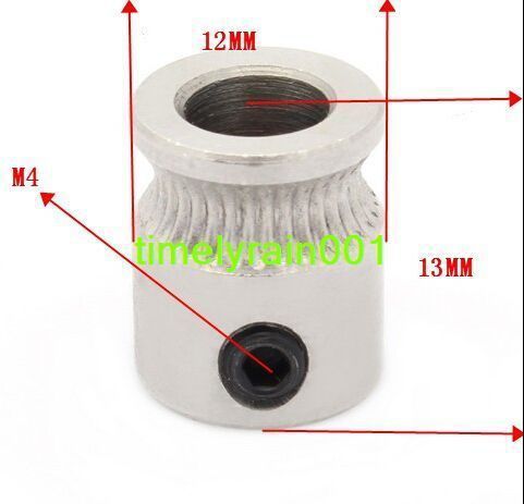 1pcs stainless steel extrusion gear Extrusion wheel For mk7 3D printer