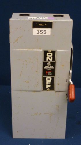 General Electric 100 Amp Safety Switch TH4323 240 Volt Mod 7